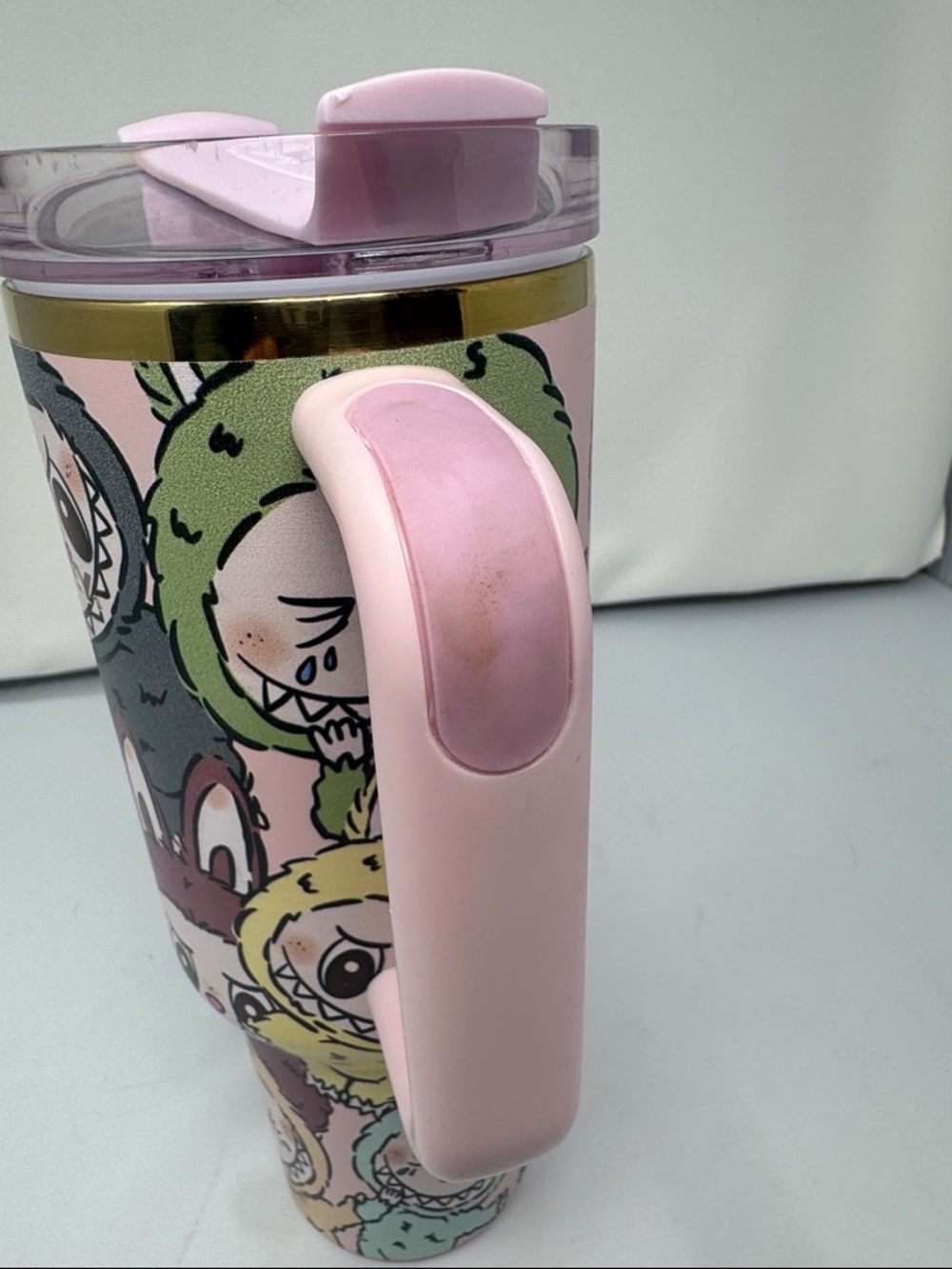 Stanley x Labubu The Quencher H2.0 Flowstate Tumbler 40oz. NWOT - Picture 7 of 7
